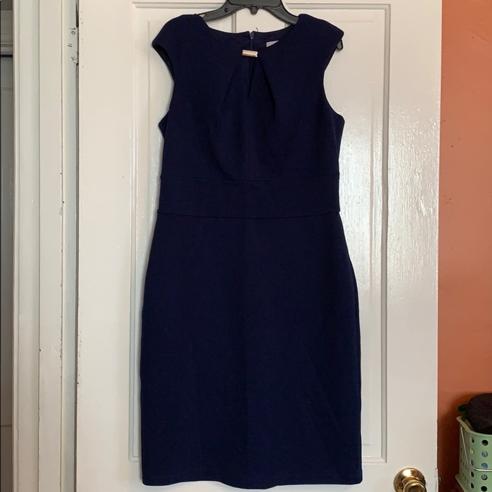 Blue dress